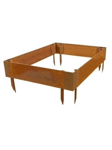 Mutli-Edge ADVANCE Cortenstahl Pflanzkübel 120x90x20cm 