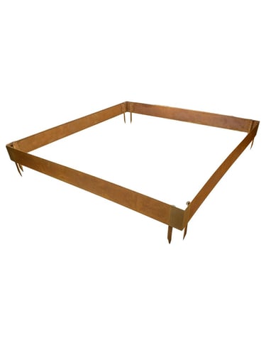 Mutli-Edge ADVANCE Cortenstahl Pflanzkübel 220x220x20cm