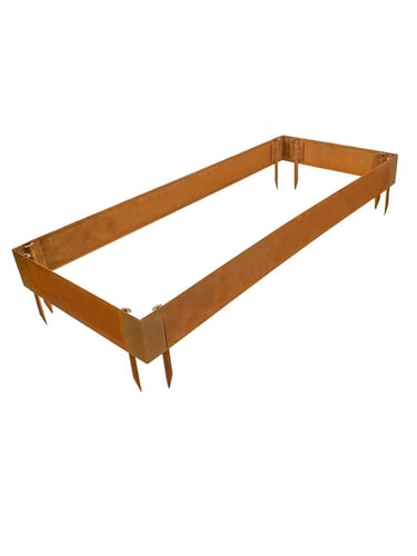 Mutli-Edge ADVANCE Cortenstahl Pflanzkübel 220x90x20cm