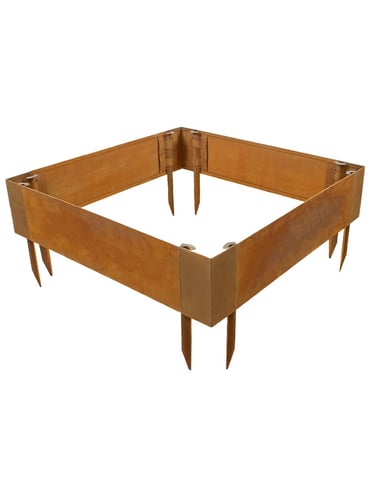 Mutli-Edge ADVANCE Cortenstahl Pflanzkübel 90x90x20cm