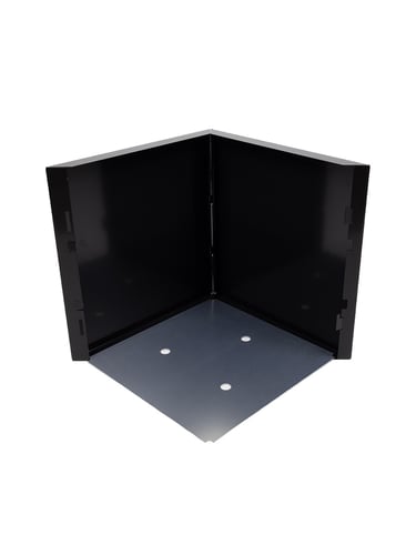 Bodenplatte FLORA 40x40x40cm montiert