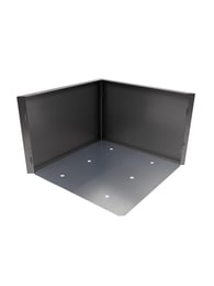 Bodenplatte FLORA 60x60x40cm montiert