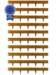 Rasenkante Multi-Edge METAL Cortenstahl, pro Set