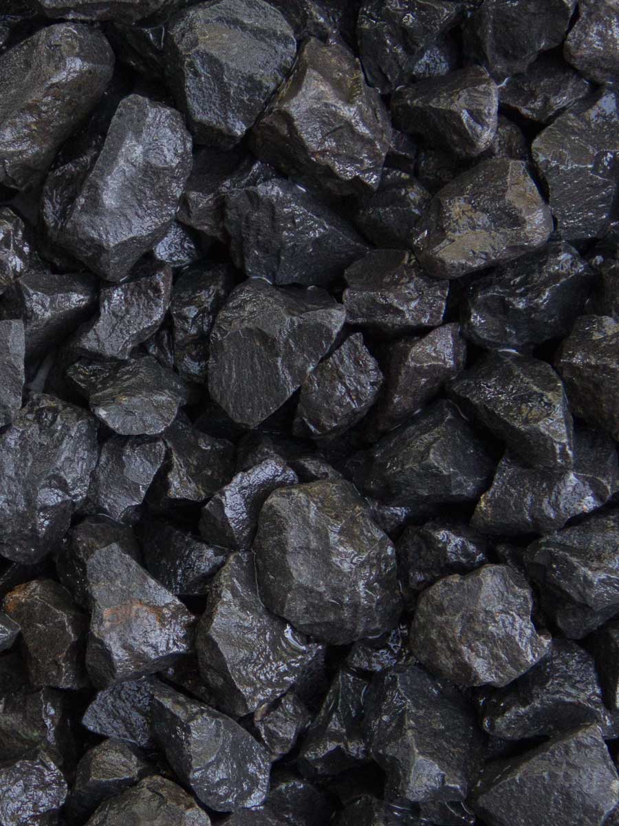 300 kg 0,518 €/kg Basalt Splitt grau 32-63 mm anthrazit Basaltsplitt Schotter 
