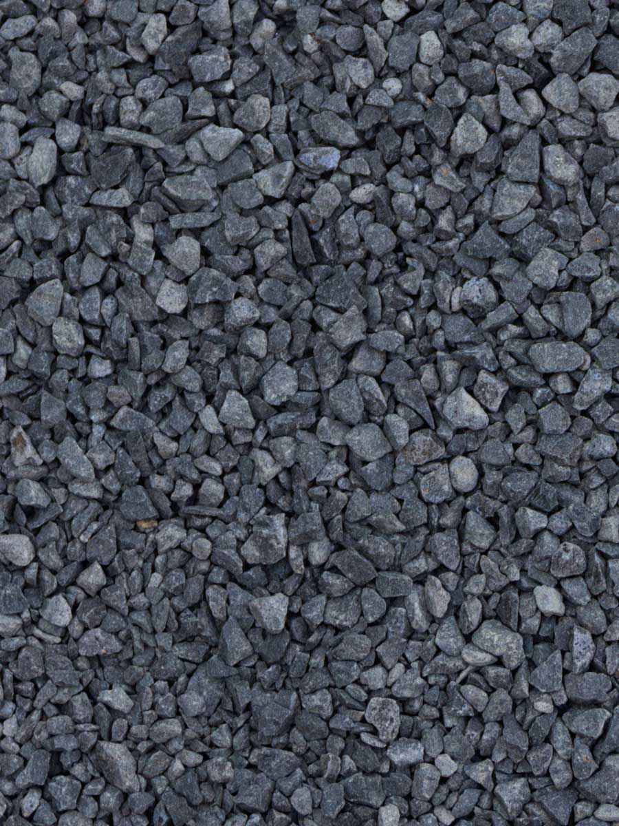 Basaltsplitt Edelsplitt 12,5 kg 0,839 €/kg Basalt Splitt 2-5 mm Anthrazit 