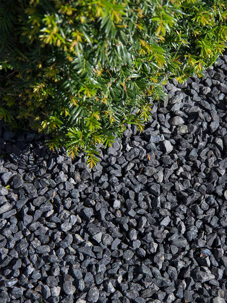 Basalt Splitt 8-11mm Bigbag Splitt Kies Zierkies Gartenkies Garten Teich 1000kg