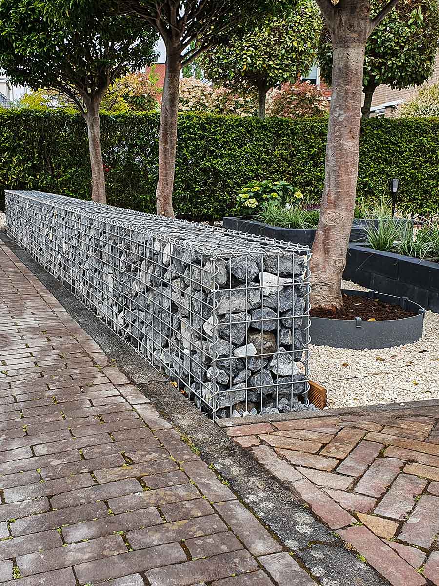 Ardenner grau Bruchsteine 60 - 90mm (6 - 9cm) im Gabionen