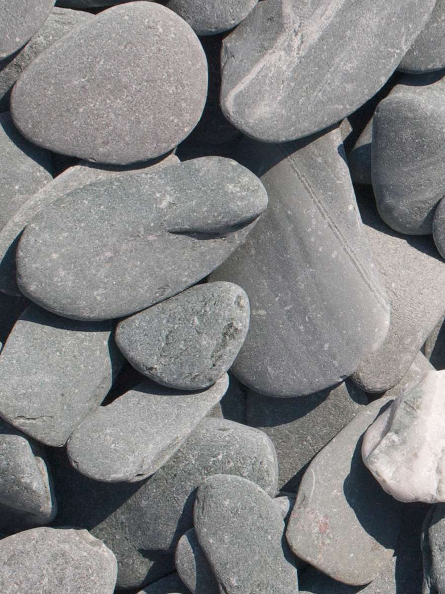 Flat Pebbles grün 30 - 60mm