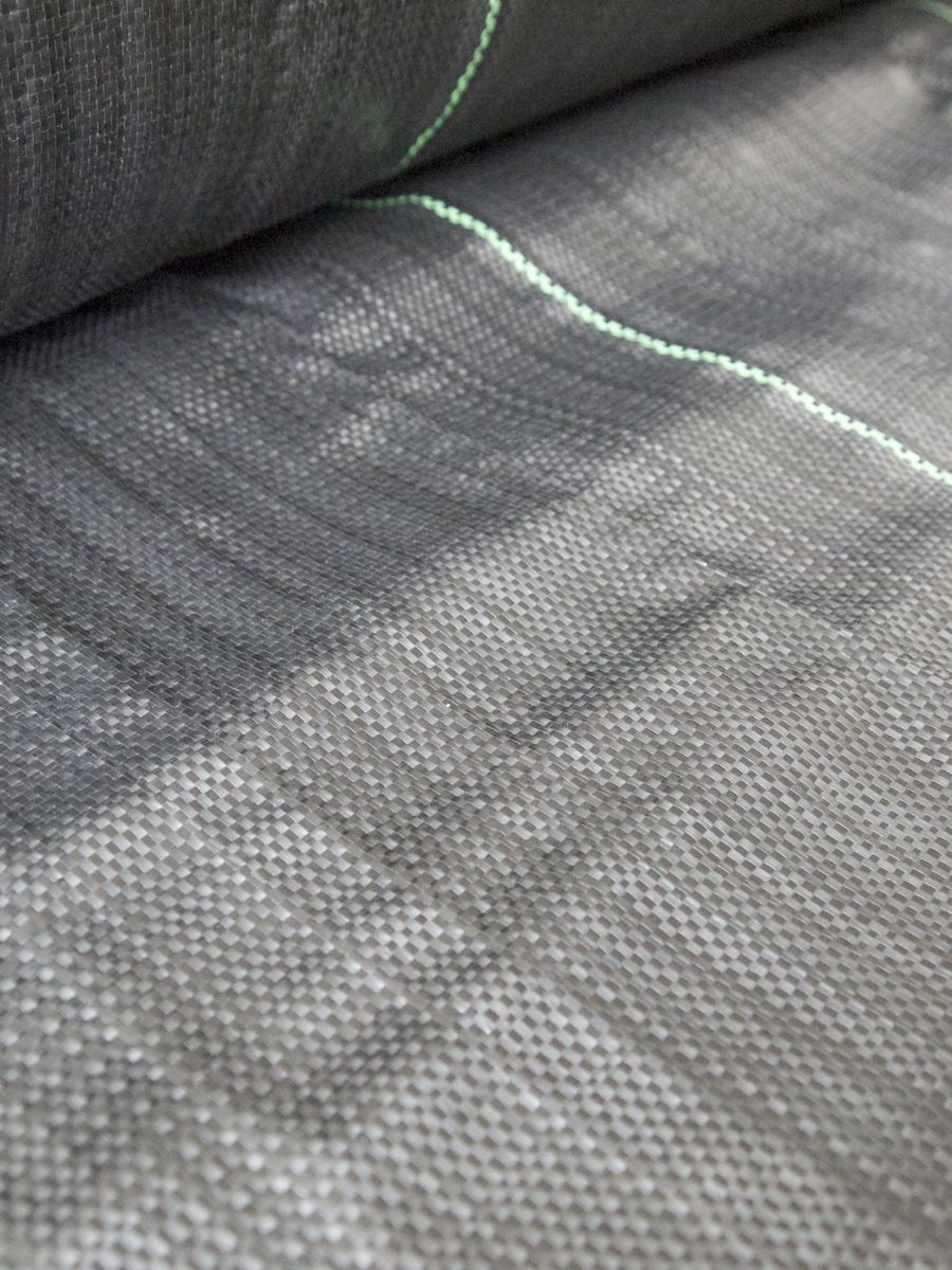 Green Jem Unkrautvlies Schwarz – 5 M X 1,5 M, Verhindert Unkrautwuchs, Lässt Wasser & Luft Durch
