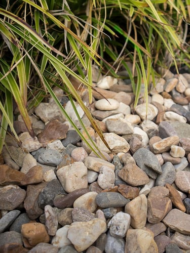 Drainagekies 4 - 32mm verlegt