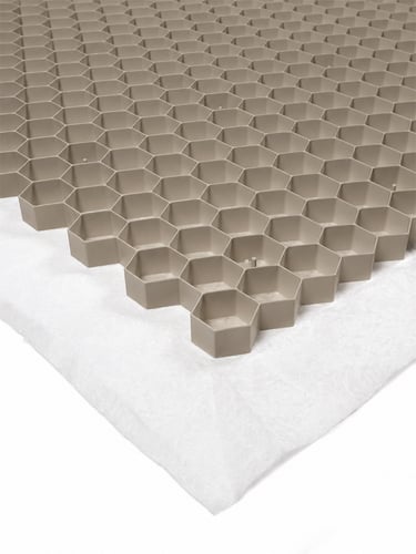 Vier Paletten Kiesgitter EuroGravel PLUS Beige (170,2m2)