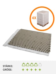 Vier Paletten Kiesgitter EuroGravel PLUS Beige (170,2m2)