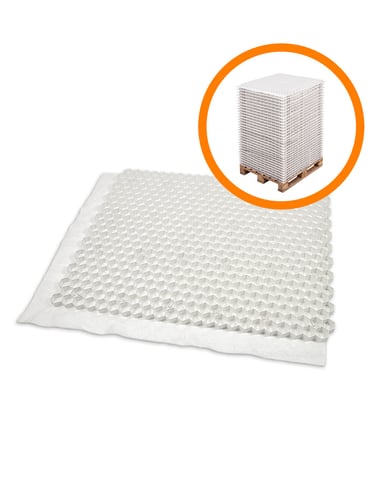 Aktion EuroGravel Kiesgitter PLUS mit Unkrautvlies Weiß