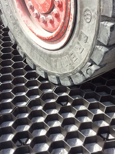 EuroGravel PRO Kiesgitter mit Unkrautvlies Druckfestigkeit