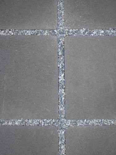 Fugensplitt Grau 0 - 5mm verlegt