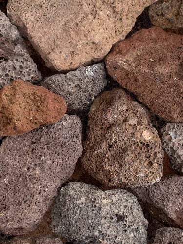 Lava Bruchsteine 40 - 80mm (4 - 8cm)