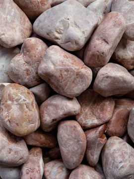 Marmor Rot Kies Gabionensteine 40 - 80mm
