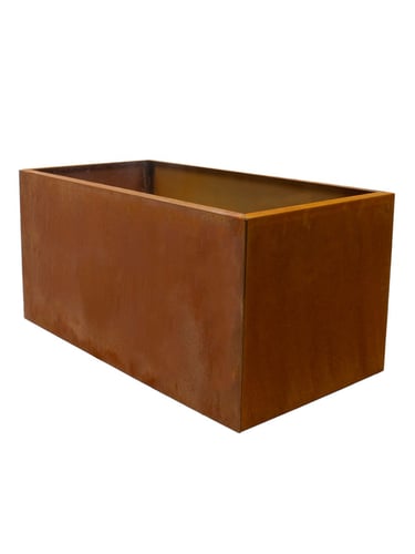 Multi-Edge FLORA High Pflanzkübel Cortenstahl 120x60x60cm