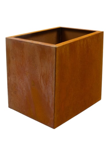 Multi-Edge FLORA High Pflanzkübel Cortenstahl 40x60x60cm