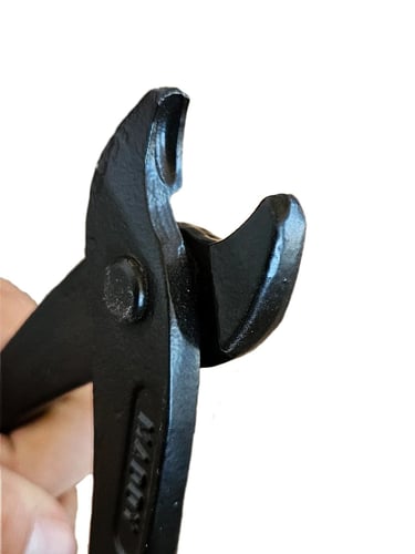 Handzange für ringkrammern 