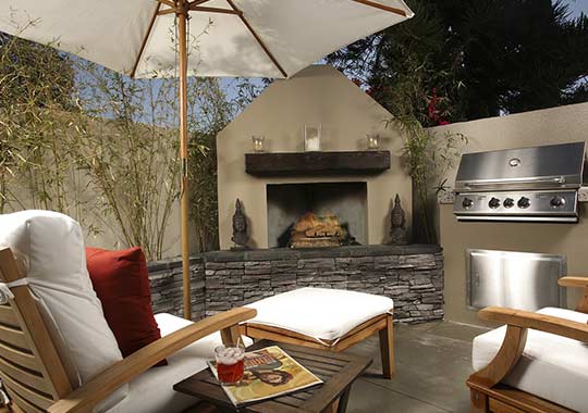 Outdoor living space