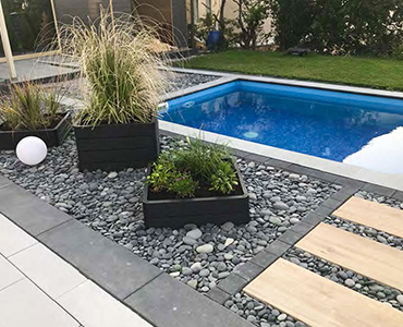 Moderne Garten Schwimmbad